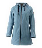 Travelin Jas in maat 40 Blauw, Kleding | Dames, Jassen | Winter, Travelin, Verzenden, Zo goed als nieuw, Blauw
