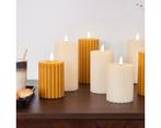 Actie lumineo led kaars wax steady binnen, ribbel, met, Hobby en Vrije tijd, Knutselen, Ophalen of Verzenden, Nieuw