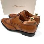Santoni - Schoenen met veters met hakken - Maat: EU 41.5, Nieuw