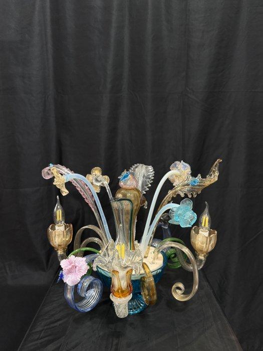 Tafellamp - Tozza - Muranoglas - 4 lichten, Antiek en Kunst, Antiek | Lampen