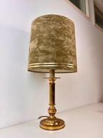 Tafellamp - Mid century lamp - Katoen, Messing