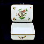 Herend - Large Rectangular Keepsake Box - Rothschild Bird