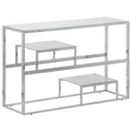 Wandtafel RVS/Glas | Retourdeal 40% Korting!, Huis en Inrichting, Woonaccessoires | Wandplanken en Boekenplanken, Ophalen of Verzenden