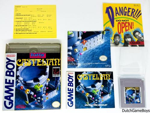 Gameboy Classic - Castelian + Poster & Reg. Card - USA, Spelcomputers en Games, Games | Nintendo Game Boy, Gebruikt, Verzenden