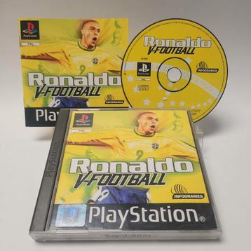 Ronaldo V-football Playstation 1 beschikbaar voor biedingen