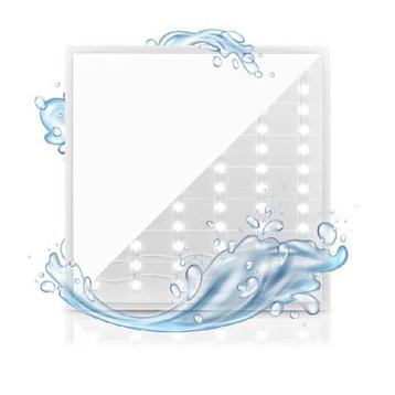 LED paneel waterdicht | Back-Lit | 60x60 cm | 36 watt | IP65 beschikbaar voor biedingen