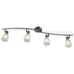 Tweedekans | LED -plafondlamp roteerbare plafondlamp met 4, Huis en Inrichting, Lampen | Plafondlampen, Ophalen of Verzenden, Zo goed als nieuw