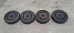Wielen/banden set 14inch 5x100 vw polo, 14 inch, Gebruikt, Banden en Velgen, Personenwagen