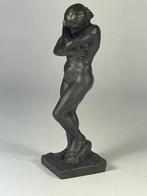 After Auguste Rodin - sculptuur, Eva - 20.5 cm - Kunsthars -