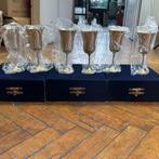 Wijnglas (6) - .925 zilver, Antiek en Kunst