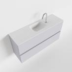 MONDIAZ ADA 100cm toiletmeubel cale. LEX wastafel talc, Ophalen of Verzenden, Nieuw, Bad