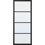 Cando binnendeur BRADFORD 88x211,5 (Stomp, Blankglas), Doe-het-zelf en Verbouw, Deuren en Horren, Nieuw, 80 tot 100 cm, Ophalen of Verzenden