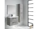 Atlantic Sienna - Badkamermeubelset - 80 cm - Betonlook, Huis en Inrichting, Verzenden, Nieuw