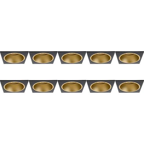 10x Spot Armatuur - GU10 Inbouwspot - Pragmi Minko Pro, Huis en Inrichting, Lampen | Spots, Plafondspot of Wandspot, Nieuw, Led