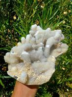 Verbazingwekkende Koraal Chalcedoon Kristal op matrix -, Verzamelen, Mineralen en Fossielen