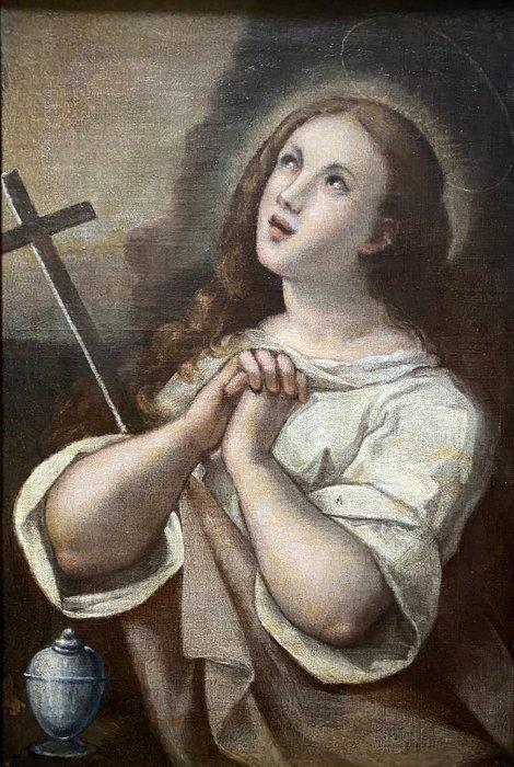 Scuola emiliana (XVIII) - Maddalena in contemplazione, Antiek en Kunst, Kunst | Schilderijen | Klassiek