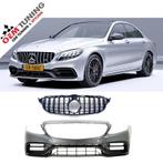 C63 AMG Voorbumper voor C klasse modellen W205 S205 A2055, Voor, Mercedes-Benz, Nieuw, Ophalen of Verzenden