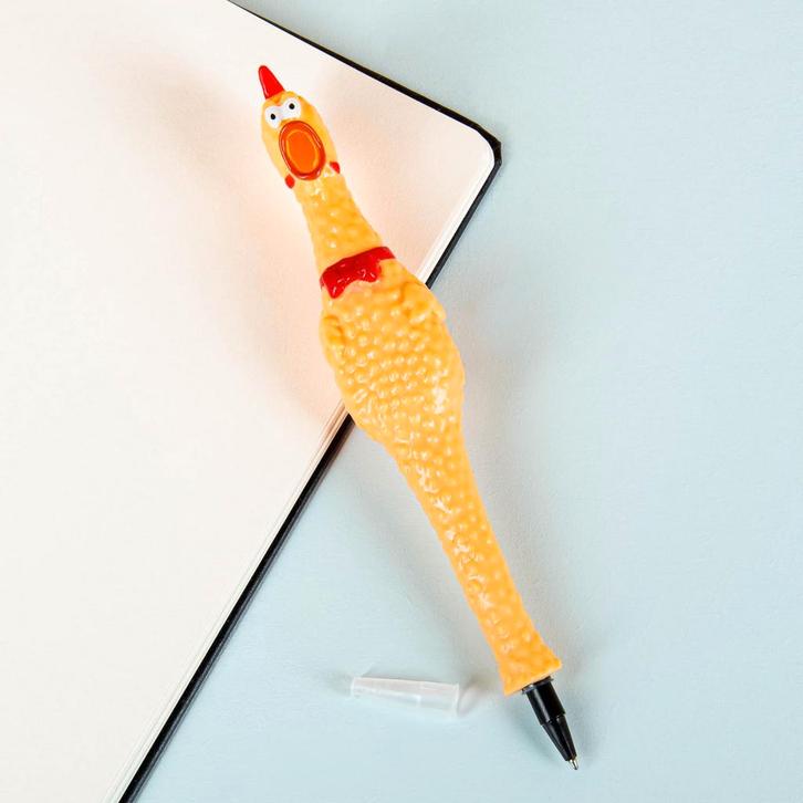 Gillende kip pen, Diversen, Schrijfwaren, Verzenden