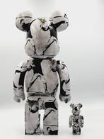 Medicom Toy x Banksy x Brandalism - Be@rbrick 400% + 100%, Antiek en Kunst, Kunst | Schilderijen | Modern