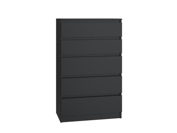 Ladekast zwart 5 lades (Slaapkamer), Huis en Inrichting, Kasten | Ladekasten, 5 laden of meer, 25 tot 50 cm, Nieuw, Overige houtsoorten