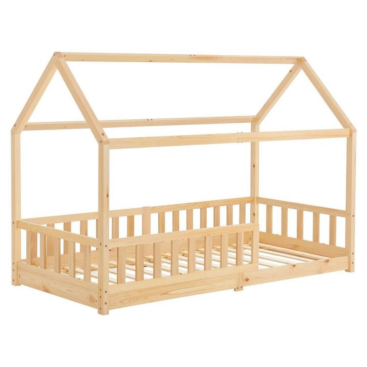 Kinderbed Marli - 90 x 200 cm - Houtkleur, Kinderen en Baby's, Kinderkamer | Bedden, Nieuw, Verzenden