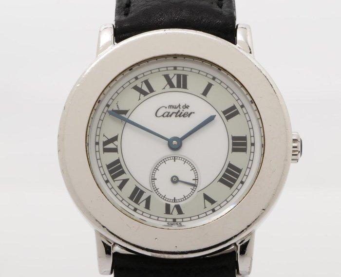 Cartier - Must de Cartier Ronde - 1815.1 - Unisex -, Sieraden, Tassen en Uiterlijk, Horloges | Heren