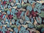 Elegante zware gobelinstof met all-over tropische chique, Antiek en Kunst