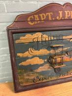 Reclamebord - 3D - Hout