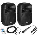 (B-Stock) Vonyx VPS082A Plug & Play 400W speakerset, Nieuw, Verzenden