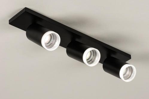 Rietveld Spots - Zwart, Transparant - Kunststof, Metaal, Alu, Huis en Inrichting, Lampen | Hanglampen, Verzenden