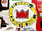 Jean Michel Basquiat (1960-1988) - Untitled (Crown 1988) -