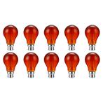SPL Ba22d LED Lamp 8W Vuur Amber - Dimbaar - Geschikt voor, Huis en Inrichting, Verzenden, Nieuw
