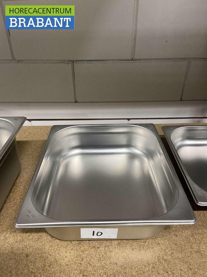 RVS Gastronorm bak GN bak 2/3 Diepte 100 mm Horeca, Zakelijke goederen, Horeca | Keukenapparatuur, Nieuw in verpakking, Ophalen of Verzenden
