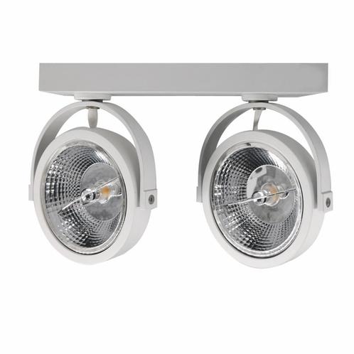 Grote spot  wit 2 x AR111/ES111 - GU10, Huis en Inrichting, Lampen | Plafondlampen, Nieuw, Verzenden