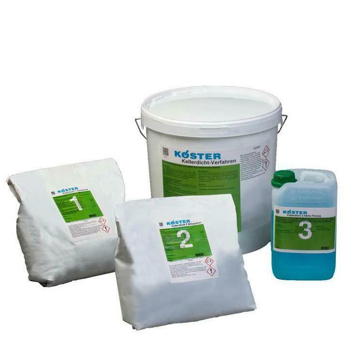 Een waterdichte kelder met Köster Kelderdicht 123 systeem, Doe-het-zelf en Verbouw, Overige Doe-het-zelf en Verbouw, Nieuw, Ophalen of Verzenden