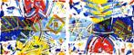 ACA (Angelo Calabria) - Elaborazione 2821/2822 (Structures), Antiek en Kunst