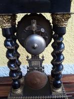 Slingerklok - Hout, Messing - 1850-1900, Antiek en Kunst, Antiek | Klokken