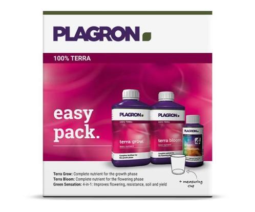 Plagron Easy Pack 100% Terra, Tuin en Terras, Plantenvoeding, Nieuw, Ophalen of Verzenden