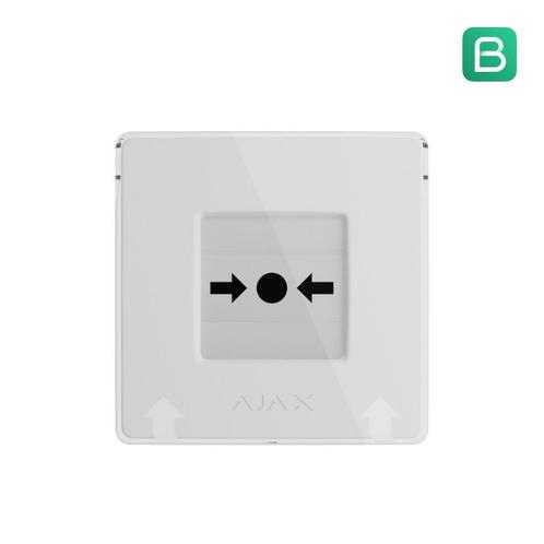 Ajax ManualCallPoint Jeweller Wit, Doe-het-zelf en Verbouw, Alarmsystemen, Verzenden
