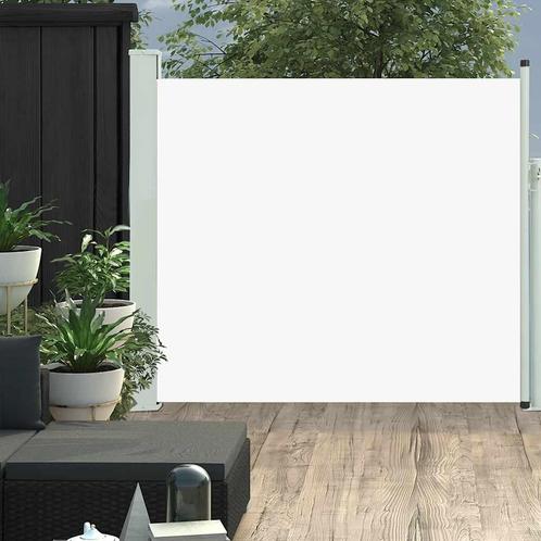 vidaXL Tuinscherm uittrekbaar 100x300 cm crème, Tuin en Terras, Zonneschermen, Nieuw, Verzenden