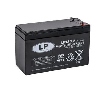 Landport (LP) VRLA-LP accu 12 volt 7,2 ah LP12-7,2 VDS (t1) beschikbaar voor biedingen