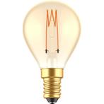 LED Lamp goud E14 - Gloeilamp design - Dimbaar extra warm wi, Verzenden, Nieuw