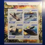 Wereld - Militaire onderzeeërs, Gestempeld