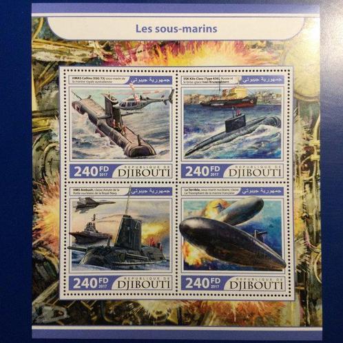 Wereld - Militaire onderzeeërs, Postzegels en Munten, Postzegels | Amerika