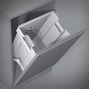 Inbouw wasmand, geschikt voor kastbreedte vanaf 450 mm, Huis en Inrichting, Overige Huis en Inrichting
