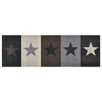 vidaXL Keukenmat wasbaar Stars 60x300 cm, Verzenden, Nieuw