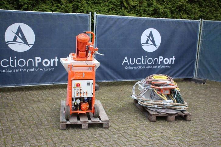 Veiling: Gipsspuitmachine PFT Ritmo LFC-230V plus Elektrisch, Zakelijke goederen, Machines en Bouw | Pompen en Compressoren, Ophalen