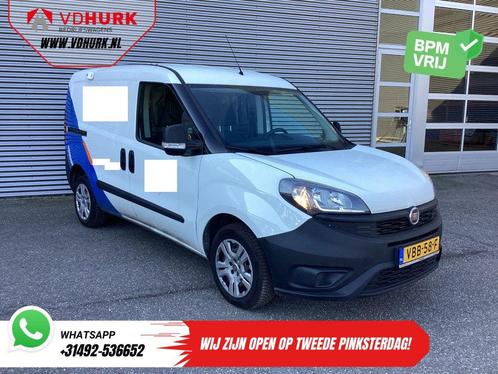 Fiat Dobló Cargo 1.3 MJ BPM VRIJ! 7x Voorraad NL Auto/ Airco, Auto's, Bestelauto's, Onderhoudsboekje, Lease, Handgeschakeld, Wit