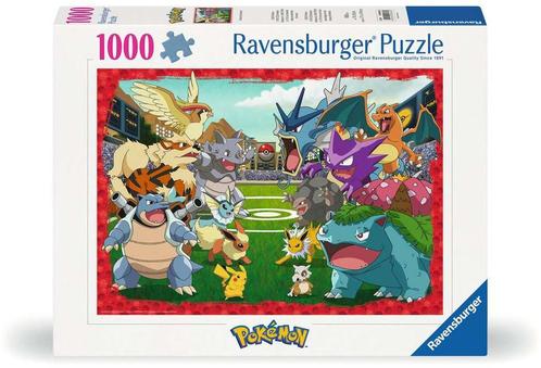 Confrontatie tussen Pokémon Puzzel (1000 stukjes) |, Hobby en Vrije tijd, Denksport en Puzzels, Nieuw, Verzenden