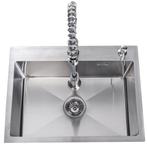 Spoelbak + keukenkraan | Gootsteen | 59x44cm | RVS | Zilver, Huis en Inrichting, Keuken | Keukenelementen, Overige kleuren, Verzenden